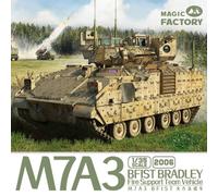 Modellino Schermato M7a3 Bfist Bradley Fire Supporto Team Con Magic Factory 2006