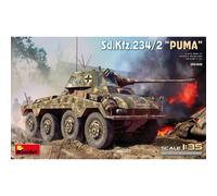 Modellino Schermato Sd.kfz.234/2 Puma MiniArt 35419 1:3 5 Modellino Char Promo
