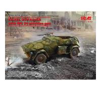 Modellino Schermato Sd.kfz. 247 Ausf.b Con MG 34 Macchina Gun ICM 35112 1/35ème