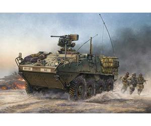 Modellino Schermato US Light Armored Vehicle " Stryker " 2004 TRUMPETER 00375 1/