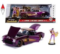 MODELLINO SIMBA BATGIRL 1957 CHEVY IN SCALA 1:24