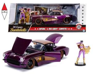 MODELLINO SIMBA BATGIRL 1957 CHEVY IN SCALA 1:24