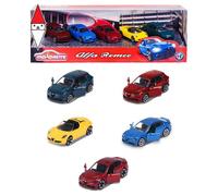MODELLINO SIMBA MAJORETTE ALFA ROMEO GIFTPACK 5 PEZZI