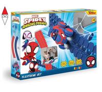 Spidey flextreme set 184 pezzi e auto di spidey inclusa