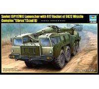 Modellino Soviet (9p117m1) Launcher Con R17 Rocket Of 9k72 Missile Complex Elbru