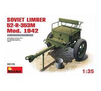 Modellino Soviet Limber 52-r-353m Mod. 1942 MiniArt 35115 1/35ème Char P