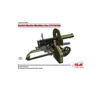 Modellino Soviet Maxim Macchina Gun (1910/30) ICM 35675 1/35ème Char Ballo