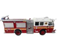 MODELLINO SPECIALC.-96 SEAGRAVE POMPA, F.D.N.Y. COLORE ROSSO/BIANCO SCALA 1/43