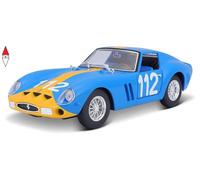 MODELLINO STATICO BBURAGO 1/24 250 GTO BLUE