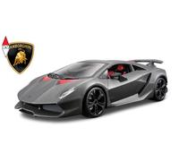 MODELLINO STATICO BBURAGO 1/24 LAMBORGHINI SESTO ELEMENTO MET GREY