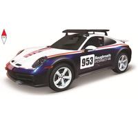 1/24 BURAGO - PORSCHE - 911 992 N 953 RALLY DAKAR ROUGHROADS 2023 BU28029