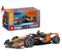 BBURAGO- McLaren F1 MCL 38 2024#81 (Piastri) -1:43, Colore Arancione, 4893993017874