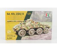 MODELLINO STATICO ITALERI CARRO ARMATO SD.KFZ234/4 MILITARE 1945 SCALA 1/72