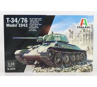 MODELLINO STATICO ITALERI KAMPFPANZER T34/76 CARRO ARMATO 1943 SCALA 1/35
