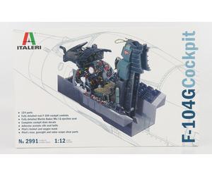 MODELLINO STATICO ITALERI LOCKHEED MARTIN COCKPIT POSTAZIONE DI PILOTAGGIO 1/12