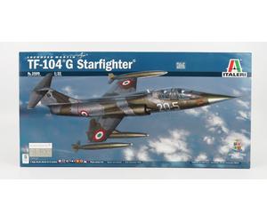 MODELLINO STATICO ITALERI LOCKHEED MARTIN TF104G STARFIGHTER AEREO MILITARE 1/32