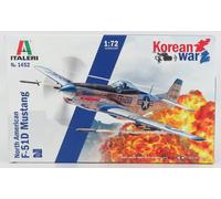 Italeri 1452 North American F-51D Mustang Korean War 1:72 modellismo
