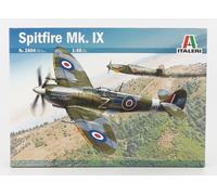 MODELLINO STATICO ITALERI SUPERMARINE SPITFIRE MK.IX AEREO MILITARE 1941 1/48