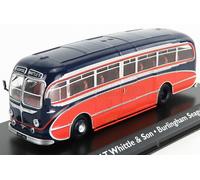 MODELLINO STATICO LEYLAND TIGER CUB AUTOBUS BURLINGHAM SEAGULL COACH 1951 1/72