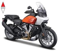 MODELLINO STATICO MAISTO 1/12 2021 PAN AMERICA 1250 ORANGE/BLACK