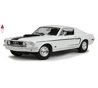 MODELLINO STATICO MAISTO 1/18 FORD MUSTANG GT COBRA JET FB 1968 WHITE