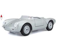 MODELLINO STATICO MAISTO 1/18 PORSCHE 550 A SPYDER SILVER