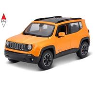 Maisto 10-31282 Jeep Renegade - scala 1:24 - colore arancione - modellino in metallo