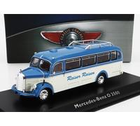 MODELLINO STATICO MERCEDES BENZ O3500 AUTOBUS REISEN 1950 BLU BEIGE SCALA 1/72