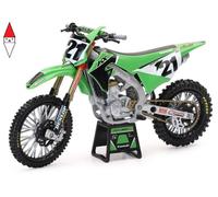 NewRay Modellino statico Kawasaki KX450 SR Jason Anderson #21 Scala 1:12 Mod. 58413