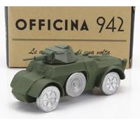 MODELLINO STATICO OFFICINA 942 FIAT ANSALDO CARRO ARMATO AB41 1941 SCALA 1/76