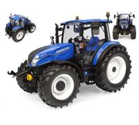 MODELLINO STATICO UNIVERSAL HOBBIES TRATTORE NEW HOLLAND T5.120 2025 SCALA 1:32