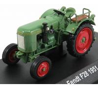 MODELLINO TRATTORE AGRICOLO STATICO FENDT F28 TRUCK 1951 - CON VETRINA 1/43