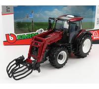 MODELLINO TRATTORE STATICO DIECAST VALTRA N174 TRACTOR 2017 RED BLACK SCALA 1/32