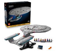 MODELLINO U.S.S. ENTERPRISE NCC-1701-D STAR TREK KIT DI ESPOSIZIONE 1:1400