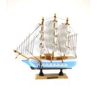 Modellino Veliero Barca a Vela Nave Legno 3 Alberi SAILING SHIPS 20 cm - GH182