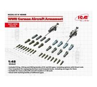 Modellino WWII German Aircraft Armament ICM 48408 1:48
