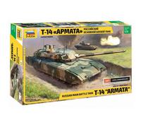 Modellino ZVEZDA 1/35 T-14 Armata, Char Russo Ultramoderne A Torre Senza Pilota