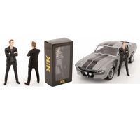 1:12 KK SCALE Figures Randall Man Car Not Included Black Grey KKFIG014