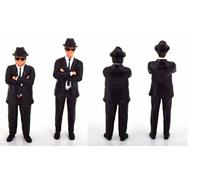 MODELLISMO ACTION FIGURE KK SET WITH 2 FIGURINES JAKE ELWOOD BLUES BROTHERS
