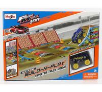 MODELLISMO AUTO STATICO DIECAST ACCESSORI DIORAMI SET BUILD MONSTER TRUCK ARENA