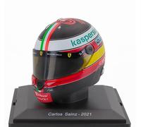 MODELLISMO AUTO STATICO F1 CASCO CARLOS SAINZ FERRARI SF21 MONZA GP 2021 1/5