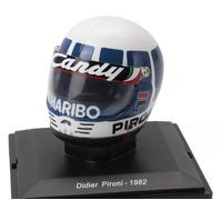 MODELLISMO AUTO STATICO HELMET F1 CASCO DIDIER PIRONI 126/C2 FERRARI 1982 1/5