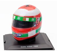 MODELLISMO AUTO STATICO HELMET F1 CASCO EDDIE IRVINE F399 FERRARI 1999 SCALA 1/5