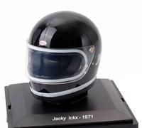MODELLISMO AUTO STATICO HELMET F1 CASCO JACKY ICKX 312B2 FERRARI 1971 SCALA 1/5