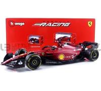 Merchandising Bburago: Ferrari F1-75 (2022) (With Helmet) #16 (Leclerc) 1:18