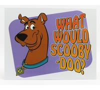 MODELLISMO COLLEZIONE TARGA METALLO - SCOOBY DOO PURPLE BROWN 1/1