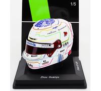 MODELLISMO F1 STATICO CASCO SPARK HELMET ZHOU GUANYU 2024 CHINESE GP SCALA 1:5