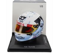 MODELLISMO F1 STATICO SPARK CASCO ALPHA TAURI YUKI TSUNODA SINGAPORE GP 2023 1/5