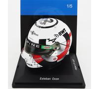 MODELLISMO F1 STATICO SPARK CASCO ALPINE ESTEBAN OCON BELGIO SPA GP 2023 1/5