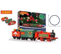MODELLISMO FERROVIARIO SANTA'S EXPRESS RECHARGEABLE BATTERY OPERATED SET TRENO